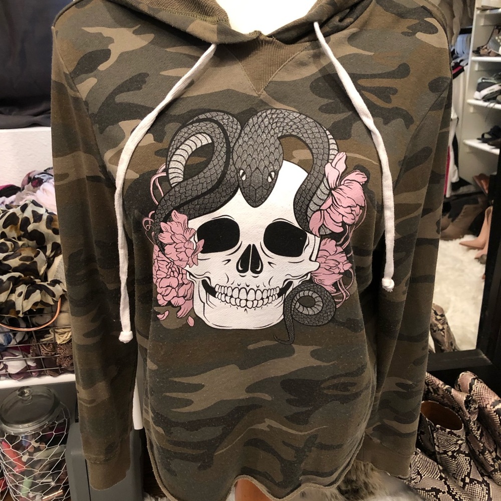 Atomic Blonde Camo Hoodie